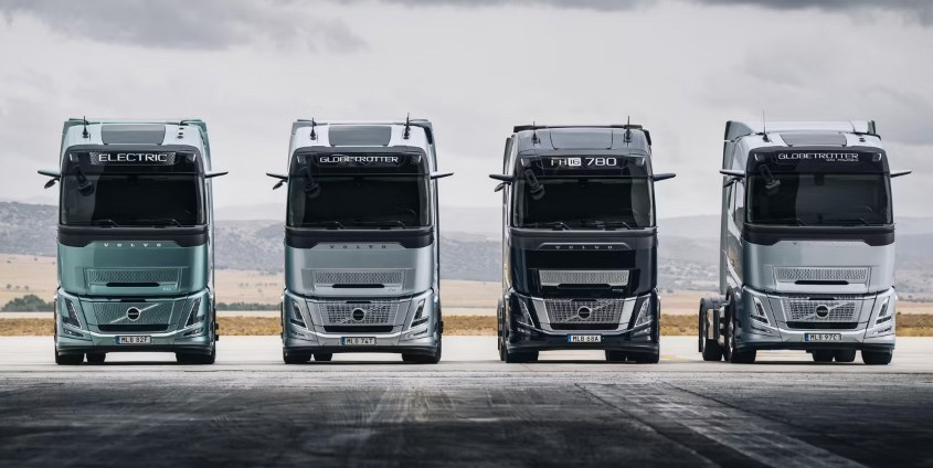 Volvo презентував нову вантажівку серії FH Aero